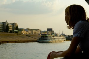 Cruising down the Volga River