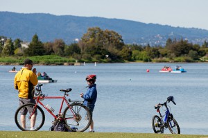 Scene from Shoreline Park