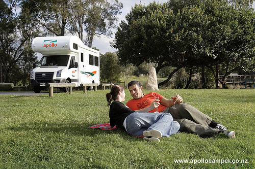 Campervan in New Zealand