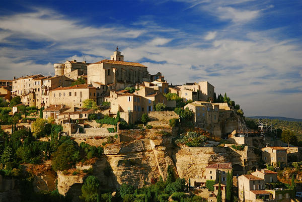 Le village de Gordes (at the end of a beautiful August Afternoon)